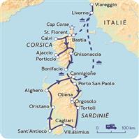 Frankrijk, Italië (Corsica en Sardinië) najaar