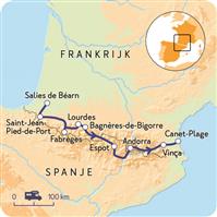 Frankrijk, Spanje, Andorra, dwars door de Pyreneeën